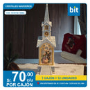 📦 ADORNO NAVIDEÑO DE RESINA COD: WDL-1996A -- CJN  12 UNDS