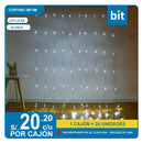 C01 CORTINA 3M*3M - 270 LUCES / COD: BLANCO CJN 24 UNDS