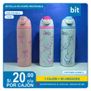 C03 BOTELLA DE ACERO INOXIDABLE / COD: DYB-989-D-720 ML- 50 UNDS