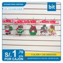 C03 STICKER PARA VENTANA / COD:JT23-XH2003 20*20CM - CJN 120 UNDS