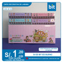 C03 CINTA DECORATIVA DE LABUBU / COD: SZ-151 CJN 840 UNDS