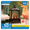 ADORNO NAVIDEÑO DE RESINA COD: C010724-WDL-2113C -- CJN  12 UNDS
