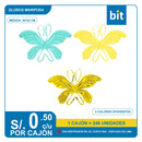 C02-GLOBOS MARIPOSA - 85*62 cm - STOCK INMEDIATO