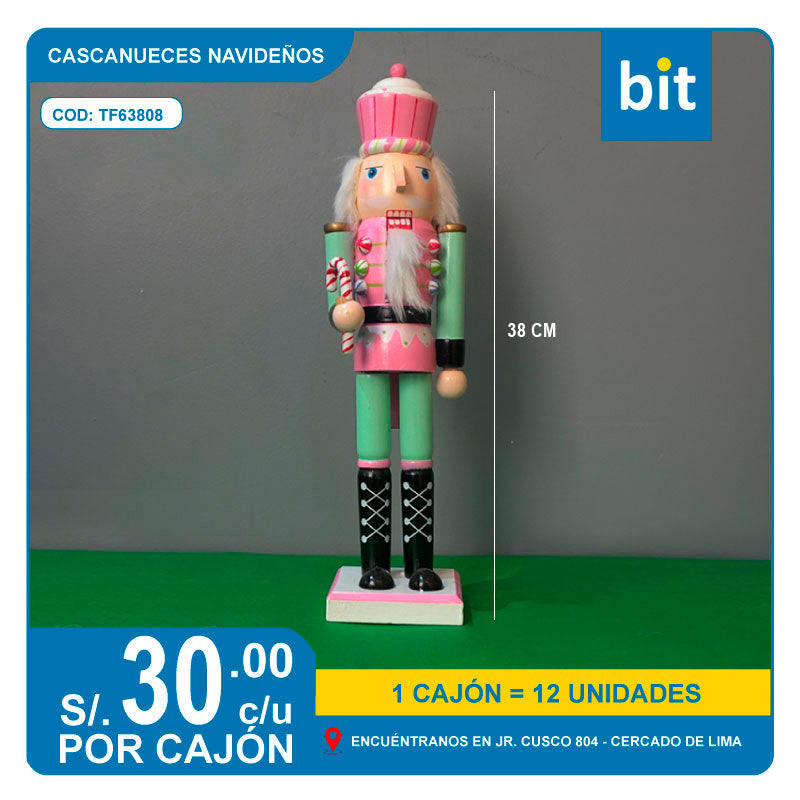 CASCANUEZ NAVIDE?O DE MDF COD: TF63808 -- CJN  12 UNDS