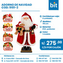 C01 ADORNO DE NAVIDAD COD: 9101-2 CJN 1 UND