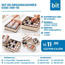 C01 SET DE ORGANIZADORES COD: 140-16 CJN 50 SET