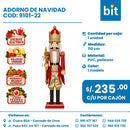C01 ADORNO DE NAVIDAD COD: 9101-22 CJN 1 UND