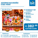 DECORACIONES DE NAVIDAD COD: H560 CJN X	2	UNID