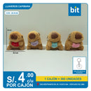 📦 LLAVERO DE PELUCHE  COD: 28-8169 CJN X 360 UNDS ARGOLLA PLATEADA