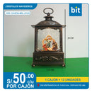 ADORNO NAVIDEÑO DE RESINA COD: C010724-WDL-2113C -- CJN  12 UNDS