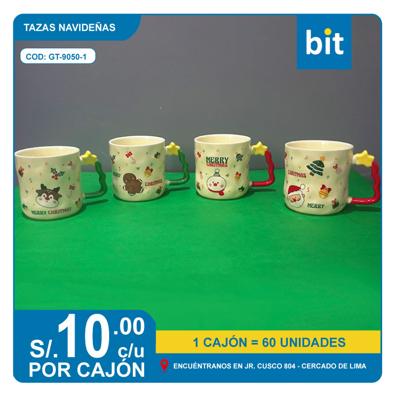 📦 TAZA NAVIDE?A COD: GT-9050-1 -- CJN  60 UNDS