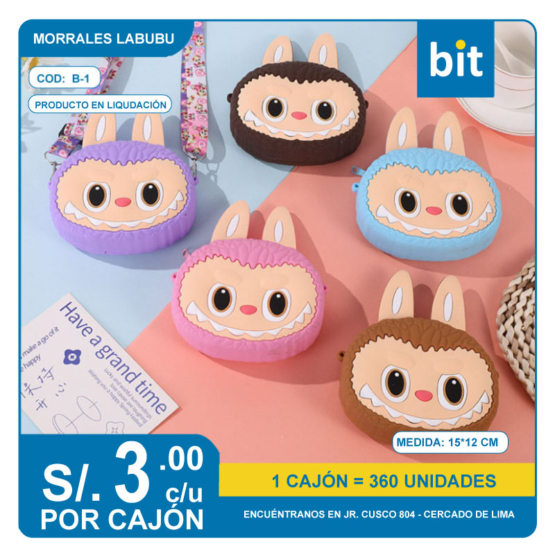 C03 MORRALES DE SILICONA / COD: B-1 / CB-1 CJN 360 UNID