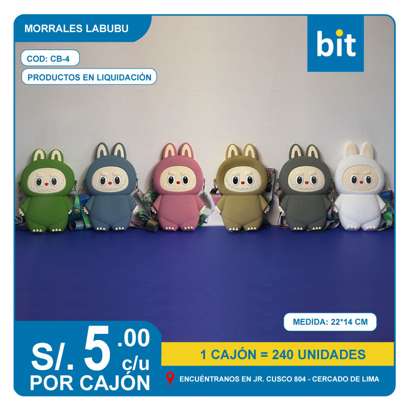 C03 MORRALES LABUBU  / COD: CB-4- CJN 240 UND