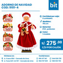 C01 ADORNO DE NAVIDAD COD: 9101-4 CJN 1 UND