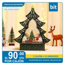 📦 ADORNO NAVIDEÑO DE RESINA COD: C010724-WDL-21019C -- CJN  12 UNDS