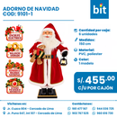 C01 ADORNO DE NAVIDAD COD: 9101-1 CJN 1 UND