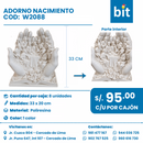 C01 ADORNO NACIMIENTO COD: W2088 CJN 8 UNID