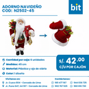 C01  ADORNO NAVIDEÑO COD: N2502-45 CJN 6 UNID