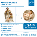 C01 ADORNO DE NACIMIENTOCOD: W2162 CJN 48 UND