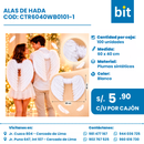 C03 ALAS DE HADA '60x40 / COD: COD: CTR6040WB0101-1 -CJN 100 UND