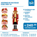 C01 ADORNO DE NAVIDAD COD: 9101-14 CJN 1 UND