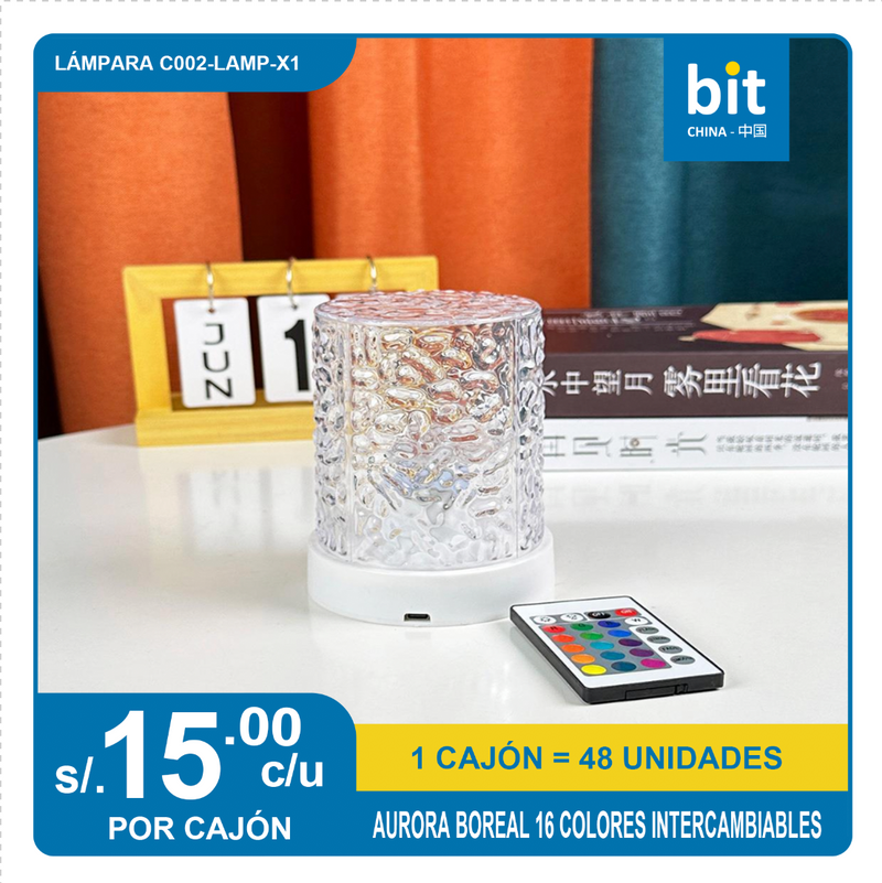 C02-LAMP-X1- LAMPARA AURORAS BOREALES