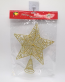 ADORNO NAVIDEÑO FORMA DE ESTRELLA PARA EL ARBOL COD: JT24-W060 - CJN 120 UND