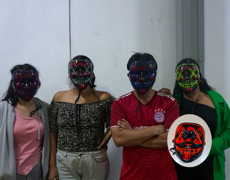 MÁSCARAS DE HALLOWEEN COD: SK2290-1-14 / CJN DE 120 UNID