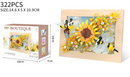 C02 ADORNO DE PLÁSTICO PARA EL HOGAR CON FLOR / COD: P2276 CJN 72 UNDS