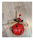 C03 ADORNO NAVIDEÑO / COD:JT25-CL9001 8cm - CJN 120UNDS