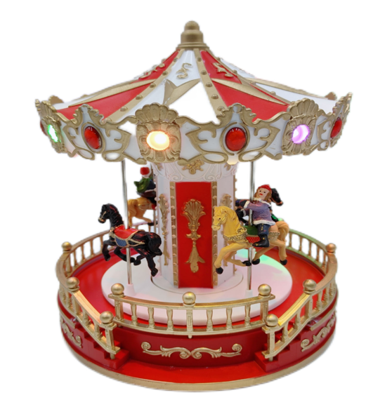 C03 ADORNO NAVIDEÑO TIPO VILLA TAMAÑO : 19*19*23CM / COD: H533 - CJN 18 UNDS