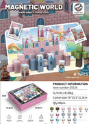 C03 ARMADO DE BLOQUES MAGNETICOS DE 2CM X 76 PCS/ COD: Z013A- CJN 48 UNDS