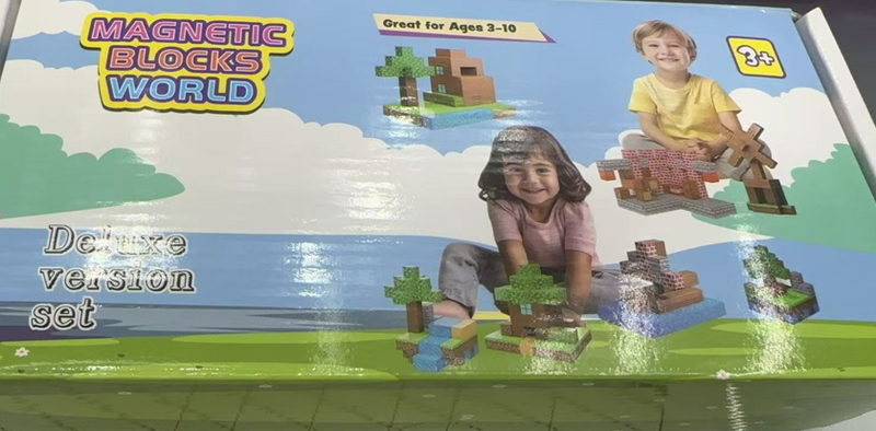 C03 ARMADO DE BLOQUES MAGNETICOS DE 2CM X 100 PCS/ COD:2416-1- CJN 96 UNDS