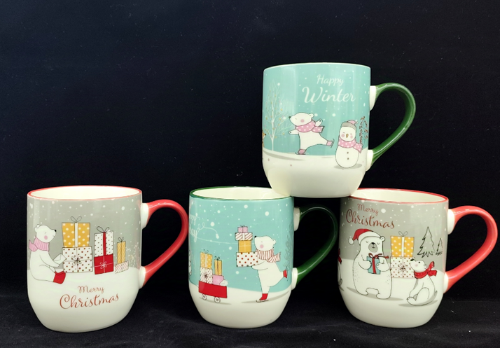 C03 TAZA NAVIDEÑA DE 9*10.7 CMS/ COD 9084B- CJN 48 UNDS