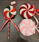 C03 ADORNO ARBOL NAVIDENO DE ESPUMA EN FORMA DE PALETA DE 12X30CM/ COD: HL12-252007R/P - CJN 120 UNDS