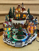 C03 ADORNO VILLA NAVIDEÑA MEDIDA :31.5*31.5*32/ COD : FQ24047 CJN 2 UNDS