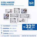 C01  PORTA FOTO COD: HW030 4*6 CJN X 8 UND