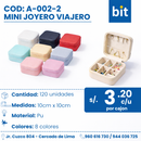 C01  MINI JOYERO COD: A-002-2 CJN 120 UND