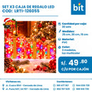 C01 SET CAJA DE REGALO LED COD:  LRTI-126055 CJN 20 SETS