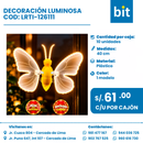 C01 DECORACION LUMINOSA COD: LRTI-126111 CJN 10 UNID