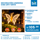 C01 DECORACION LUMINOSA COD: LRTI-126114 CJN 10 UNID