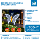 C01 DECORACION LUMINOSA COD: LRTI-126115 CJN 10 UNID