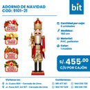 C01 ADORNO DE NAVIDAD COD: 9101-21 CJN 1 UND
