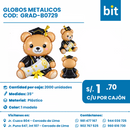 C01 GLOBOS METALICOS  COD: GRAD-B0729 CJN 2000 UND