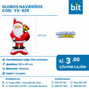 C01 GLOBOS NAVIDEÑOS COD: YX-629 CJN 500 UND
