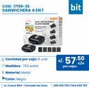 C01 SANWICHERA COD:17198-26 CJN 8 UND