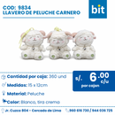 C01 LLAVERO DE PELUCHE COD:9834 CJN 360 UND