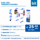 C01 TENDERO PLEGABLE COD:603 CJN 6 UND