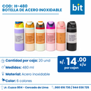 C01 BOTELLA DE ACERO INOXIDABLE COD:H-480 CJN 20 UND
