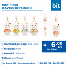 C01 LLAVERO PELUCHE COD: 11600 CJN POR 360 UND